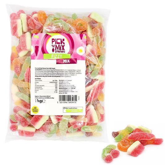 Pick n Mix Station Fizzy Mix Bag 1kg