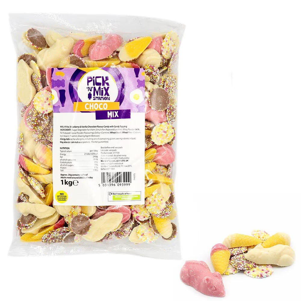 Pick n Mix Station Choco Mix Bag 1kg