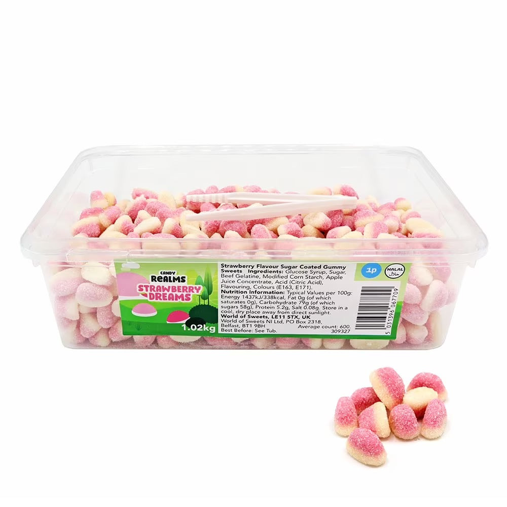 Strawberry Dreams Tub - 1kg