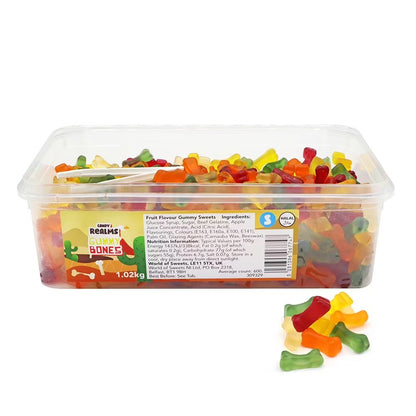 Gummy Bones Tub - 1kg