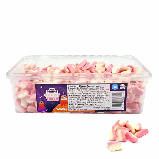 Gummy Teeth  Tub - 1kg